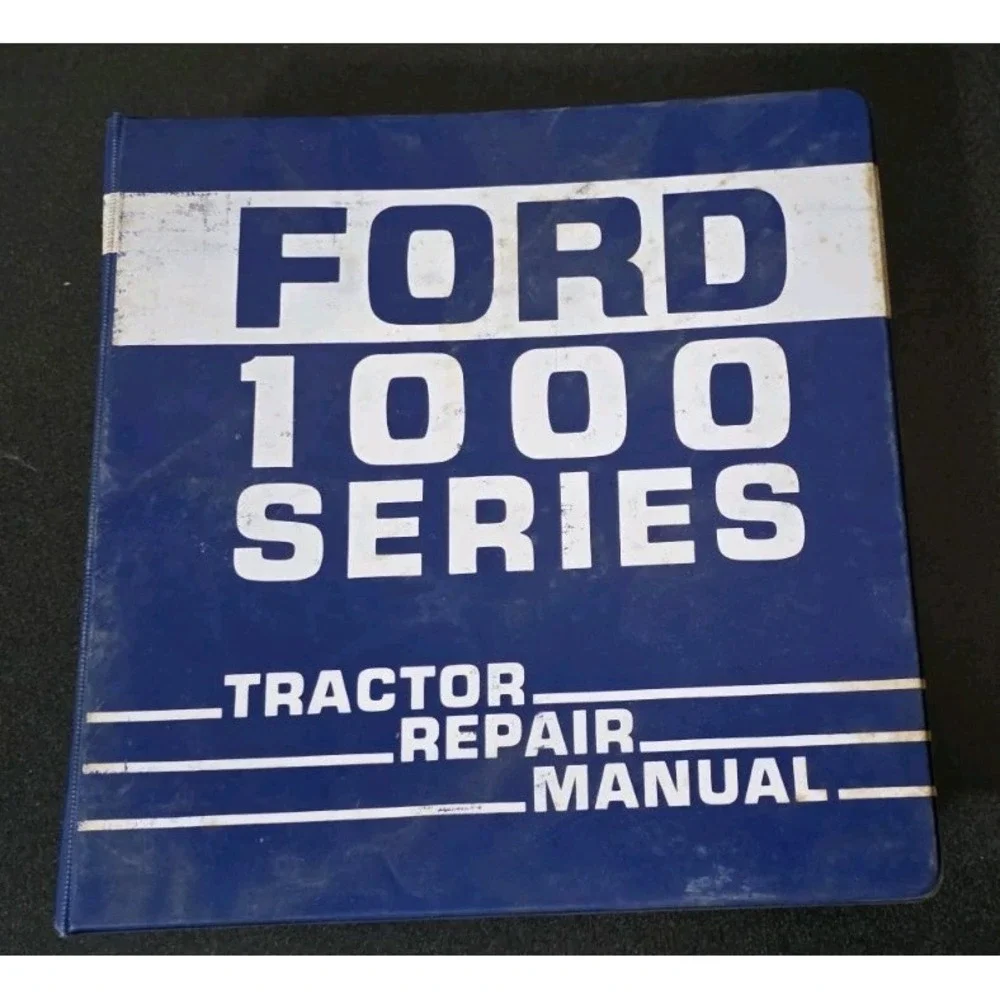 Ford 1300 1500 1700 1900 Tractor Repair Manual Original 3 Ring‎ Ford Binder